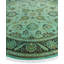 Overdyed One-of-a-Kind 7' 1" X 7' 1" Hand Knotted Area Rug
