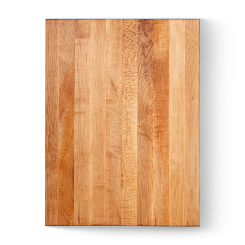 John Boos Maple Wood Edge Grain Reversible Cutting Board, Maple, 24" L x 18" W 2.25"D