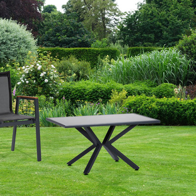 Onderdonk Metal Top Dining Table