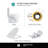 Dual-Flush Elongated One-Piece Toilet with High Efficiency Flush-82450113