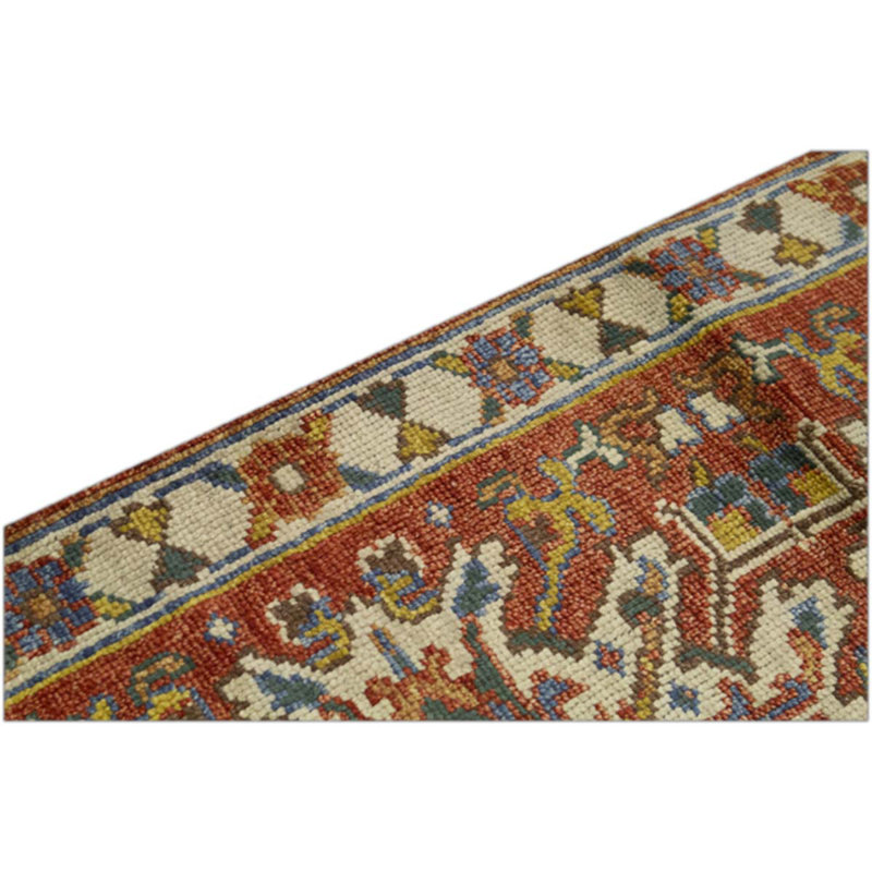 Cotton Area Rug in Gray