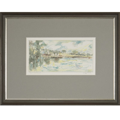 Aqua Motion I Print by Daughdrill