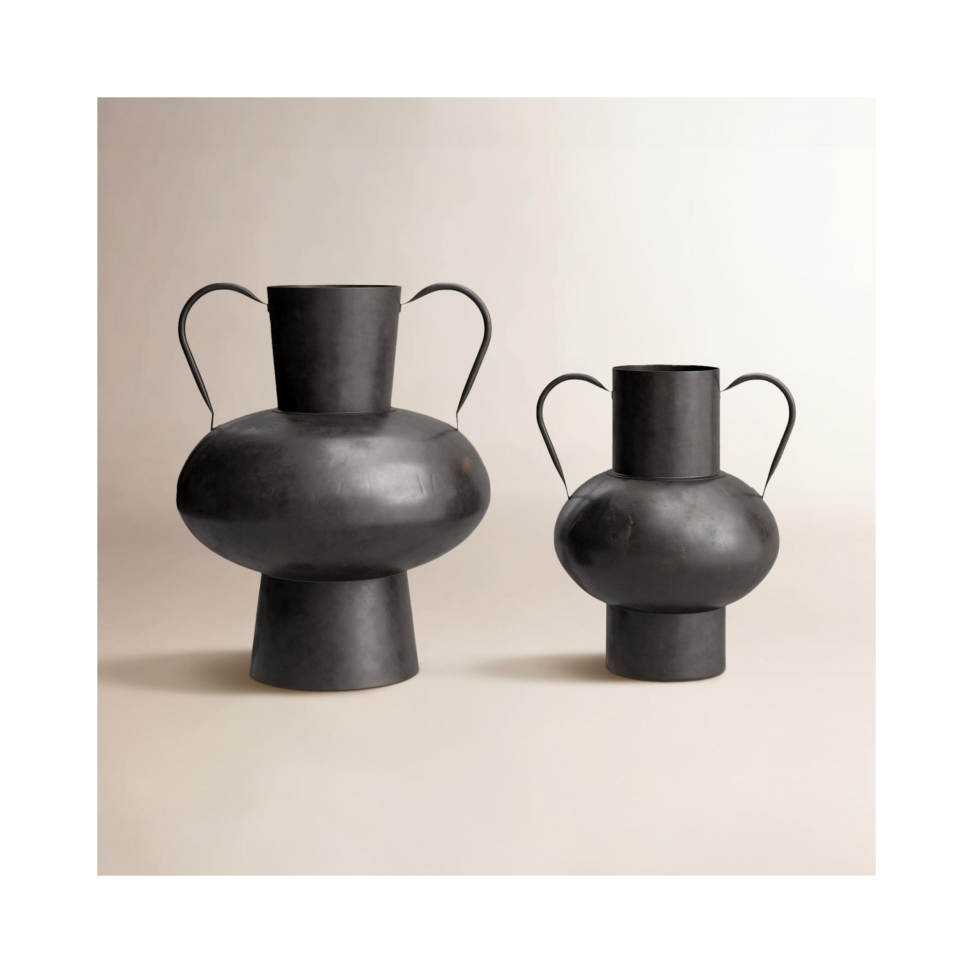 Ryder Metal Decorative Urns & Jars