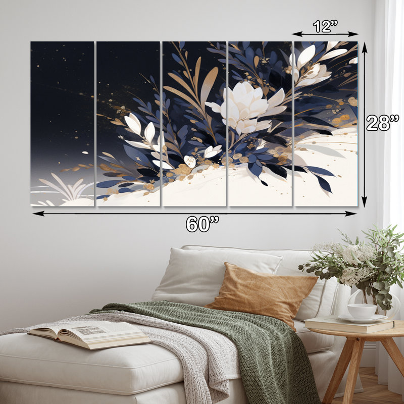 Plants & Flowers Wall Decor on Metal