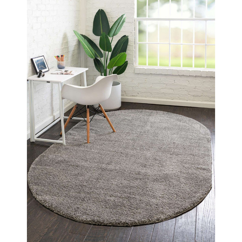 Zuniga Rug, Round 5', Gray