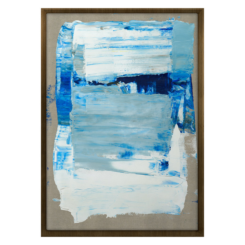 Blur 29 Print by Ngo, PC, 40" H x 28.5" W, Gold Framed Canvas
