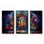 Multicolor psychedelic Jukebox Sound - Jukeboxes, art mural-1927722793-1927722795