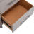 Solid Wood 2-Drawer Nightstand With Usb Charger