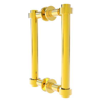 Contemporary 8" Back to Back Shower Door Pull