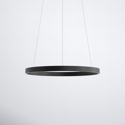 Mills 1 - Light LED Wagon Wheel Pendant