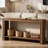 63-Inch Solid Wood Console Table