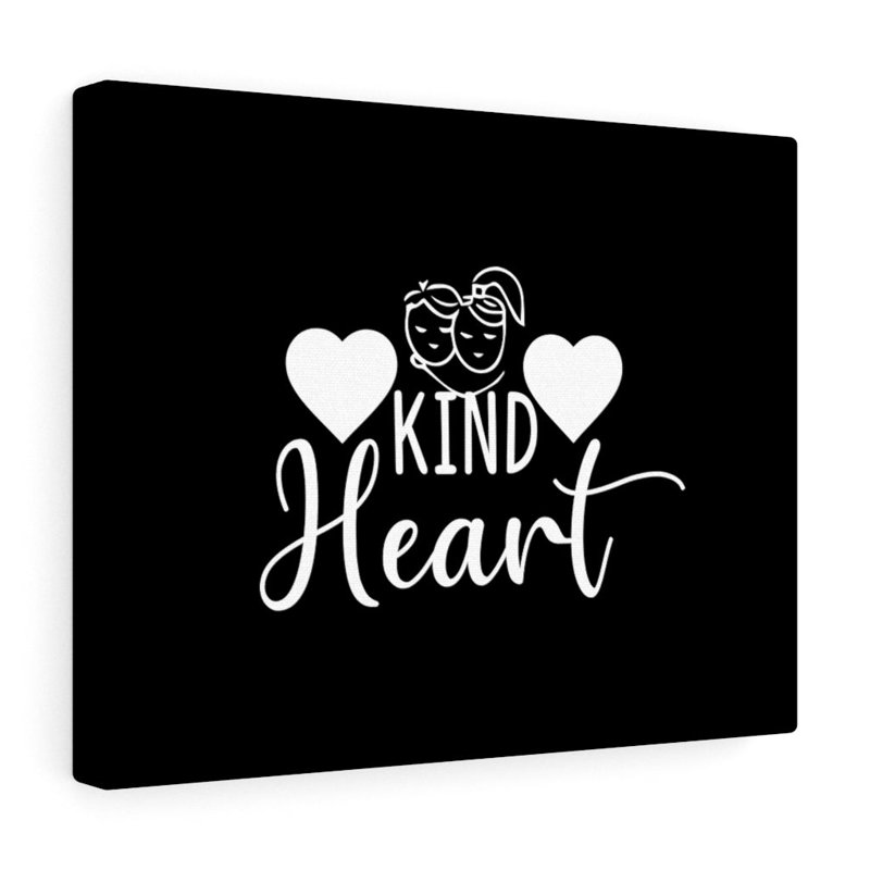 Kind Heart - Wrapped Canvas Print