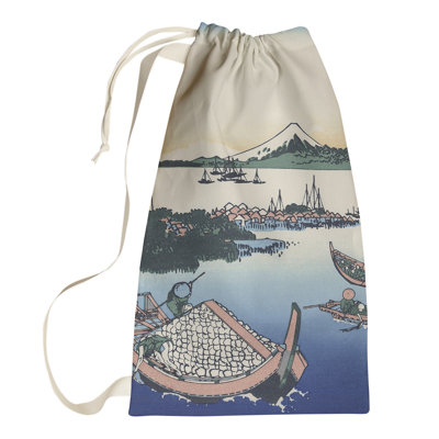 Hague Fabric Laundry Bag with Handles