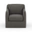 Dade Swivel Slipcovered Armchair-1173450211