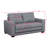 Bray Upholstered 58 " Linen Sofa Bed-832736506