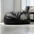 Cuir véritable noir