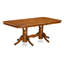 Ensemble de table de salle à manger 7 pièces composé d'une table de cuisine rectangulaire avec rallonge papillon et 6 chaises de salle à manger, 40 x 78 pouces, brun selle-49678131
