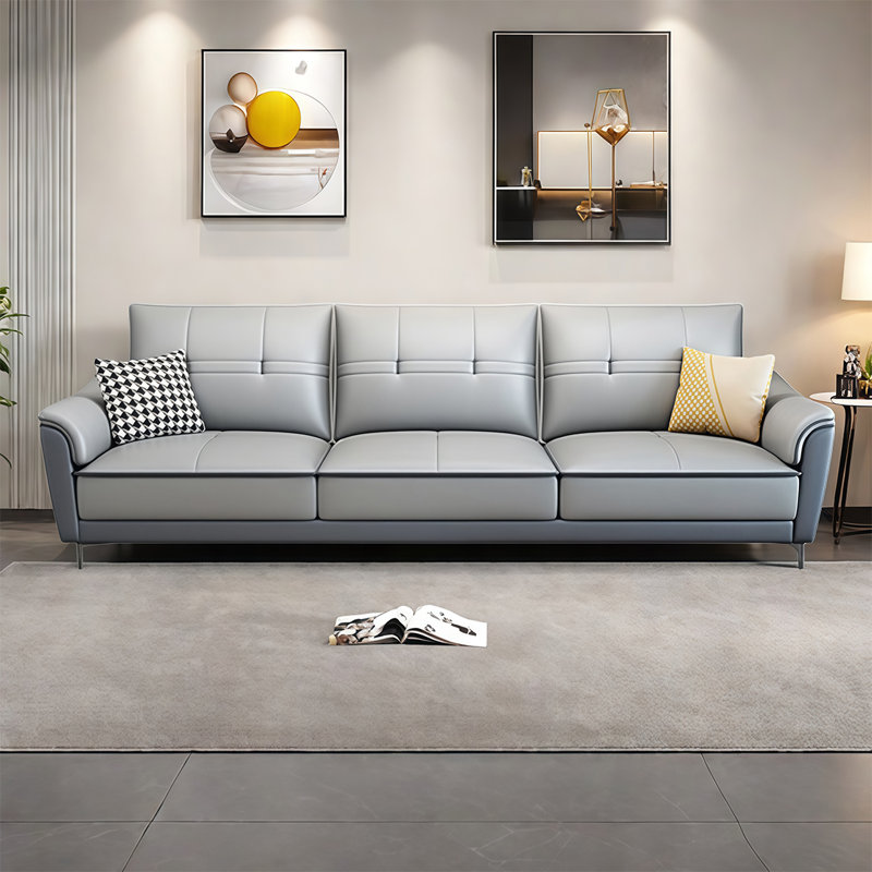 Canapé nordique minimaliste, H 32,28 po x l 82,67 po x P 33,46 po