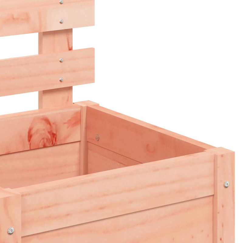 Addelin Wood Planter Box, 114cm H x 39cm W x 39.5cm D, Brown