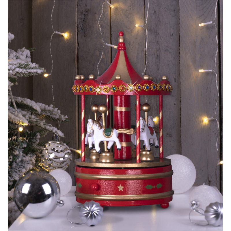 Victorville Decorative Accent, Red