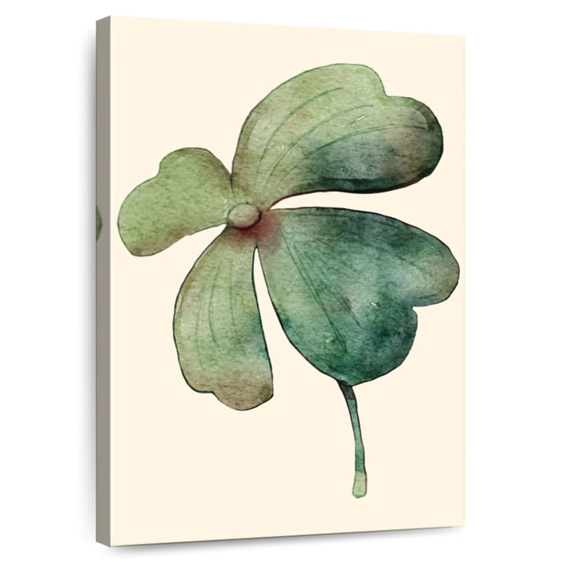 Harnek Green Four Leaf Clover, 48" H x 32" W