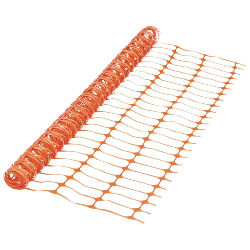 Nescopeck 1170cm H x 99.06cm W Mesh Fence Panels, Orange