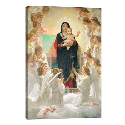 The Virgin With Angels, 1900 by William-Adolphe Bouguereau - Painting on Canvas