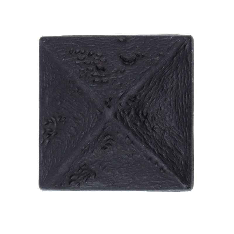 Poignée carrée surdimensionnée, Bronze huilé