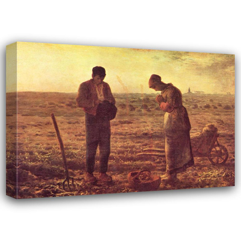 The Angelus, c.1859, 28" H x 39" W