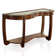 Aalaysia 51'' Glass Top Console Table