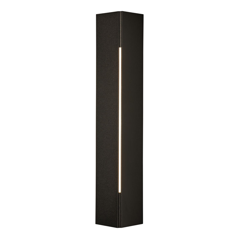 Gallery Outdoor Sconce, Coastal Oil Rubbed Bronze, 24.3" H x 5.5" W x 4.1" D
