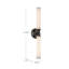 Edwin 2 - Light LED Bath Sconce-99870186