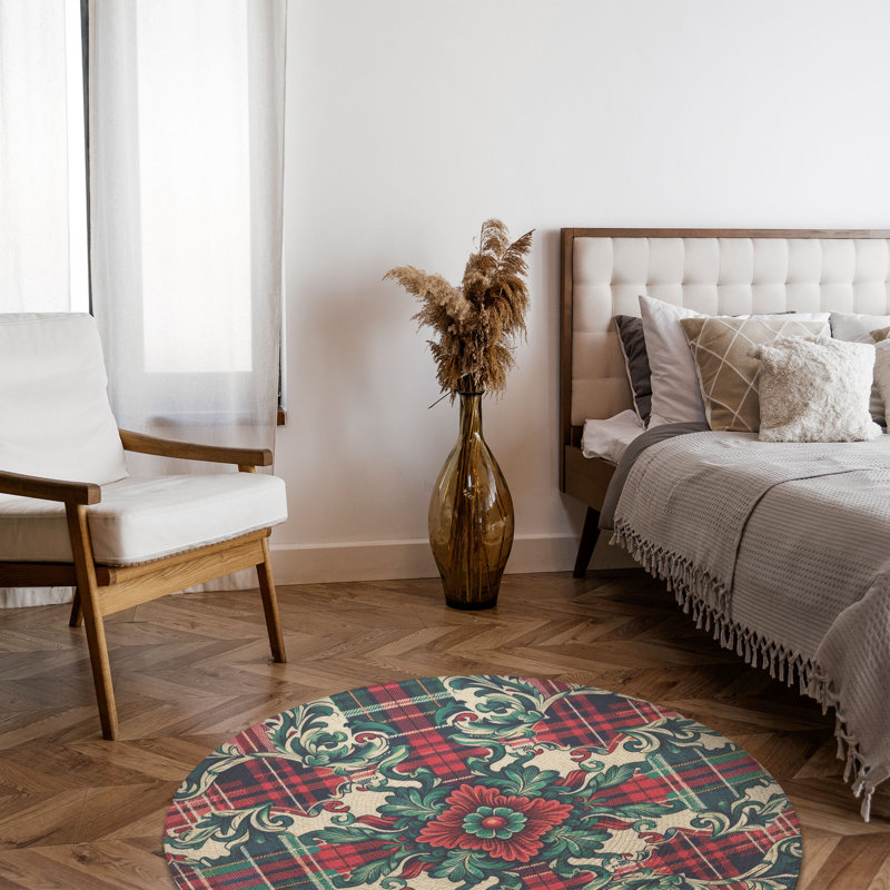 Tapis écossais Scottish, Rond 5 pi