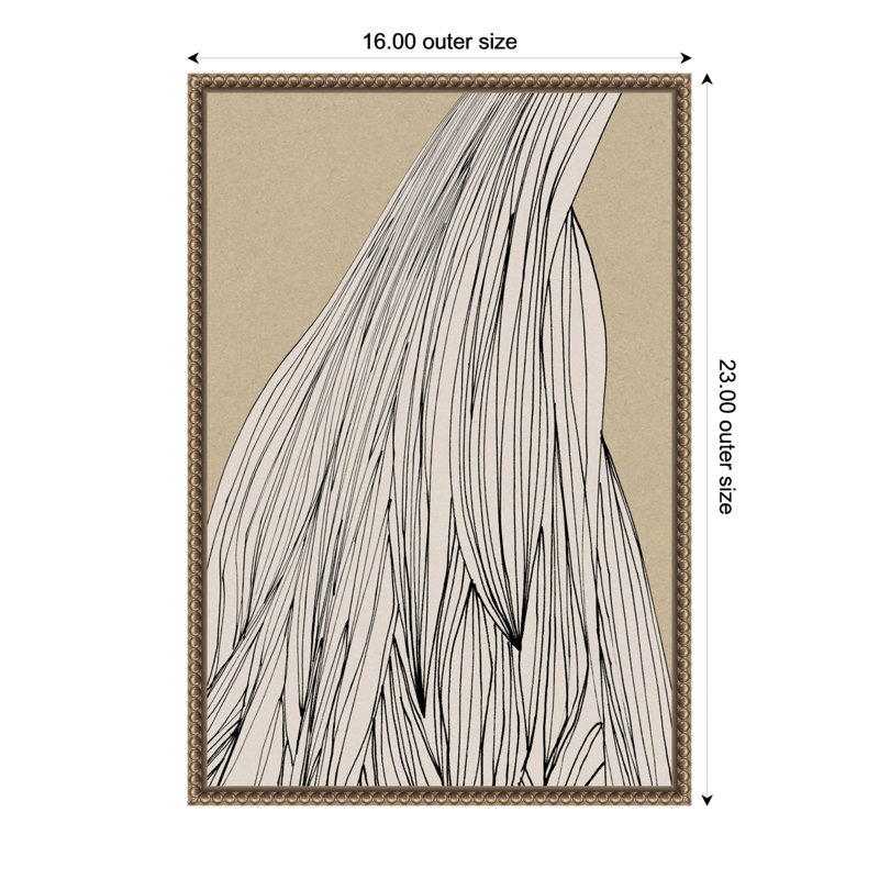 "Burkhild Home Set No 3" par Dan Hobjour, reproduction d'art sur toile encadrée, H 23 po x l 16 po