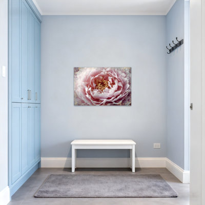 Plantes et fleurs, pivoine rose douce, reproduction d'art Z251224084240944489