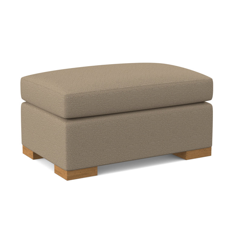 Elkins Ottoman, Elise Flax, Amber