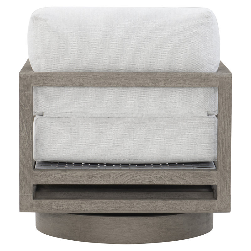Tanah Outdoor Teak Swivel Lounge Chair