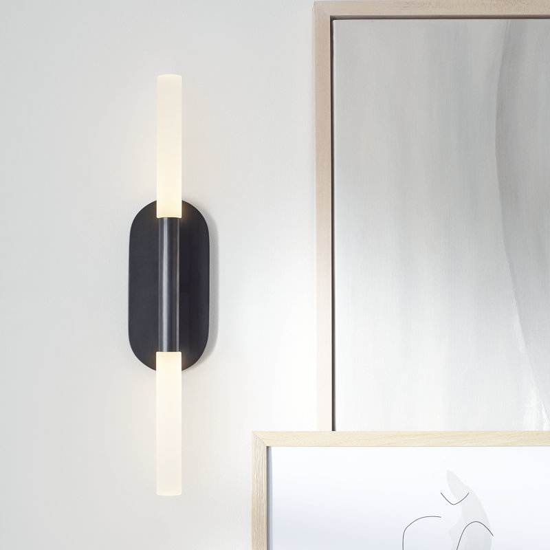 Kelly Wearstler Rousseau Medium Vanity Sconce, Bronze