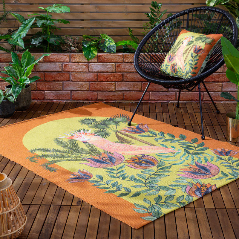 Alfeo Indoor / Outdoor Square Throw Cushion Cover