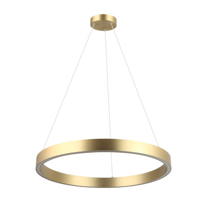 Gunther 1 - Light LED Crystal Pendant
