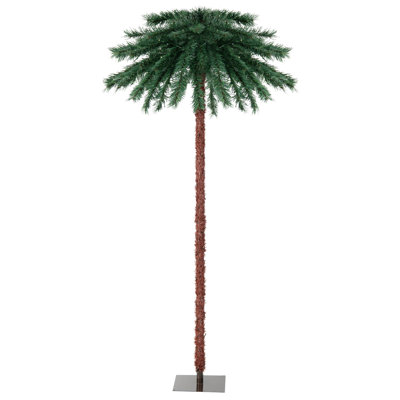 6' Lighted Tropical Christmas Tree
