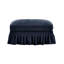 Repose-pieds en chenille - bleu-1965341143