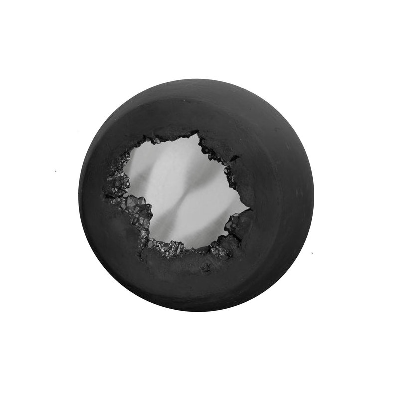 Geode 1 - Light Pendant, Matte Black, Brass