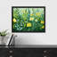 «Botanical Garden Vibrant Floral» sur papier-98266486-98266485