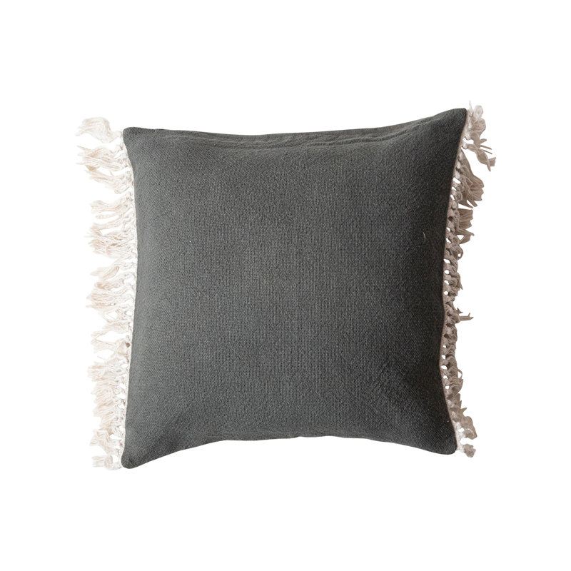  Throw Pillow, Gray