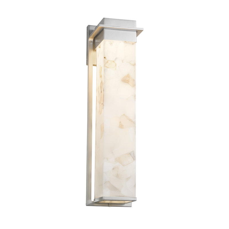Asae LED Wall Light, Brushed Nickel