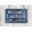 Décoration murale «Welcome to the Lake House»-1902220039-1902220033-1902220034