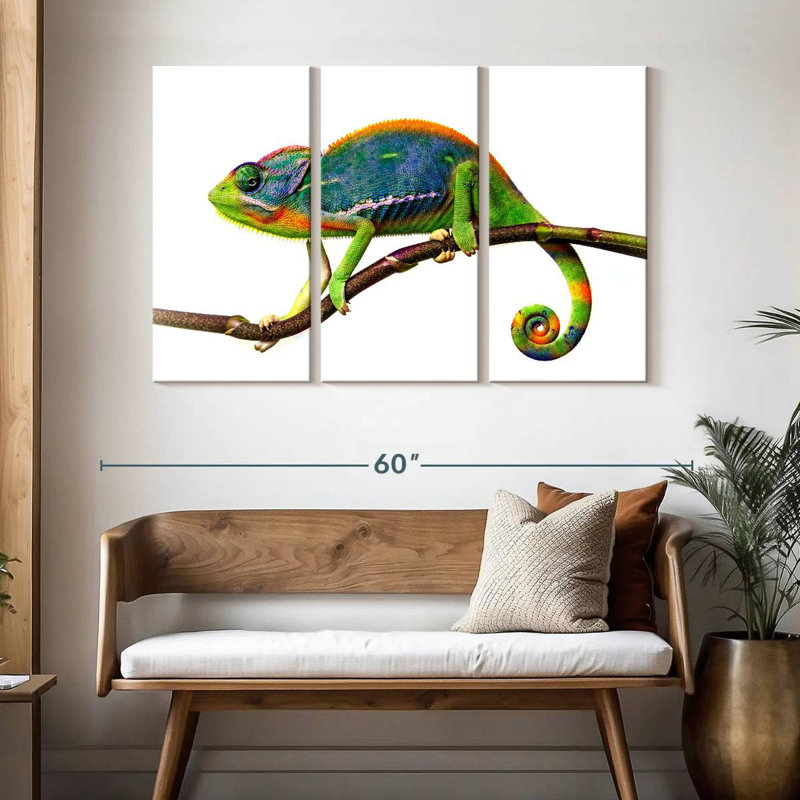 Brampt Still Chameleon, 32" H x 50" W