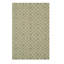 Tapis géométrique transitionnel en laine tissé à plat gris Tessier-29974417