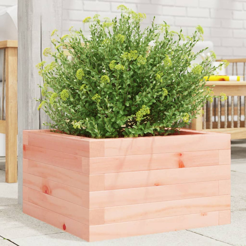 Amiela Planter Box, Black, 23cm H x 40cm W x 40cm D